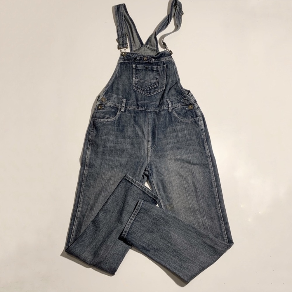 Long Denim Overalls